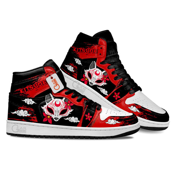 Japanese Kitsune Fox Mask J1 Sneakers Anime Shoes