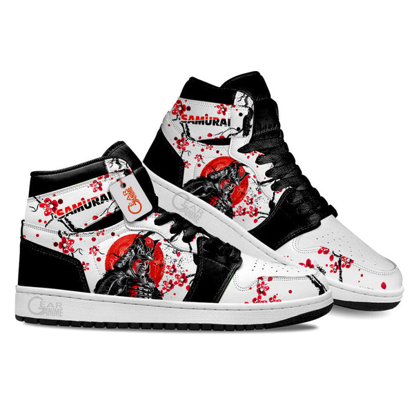 Japanese Samurai Sakura Blossom J1 Sneakers Anime Shoes