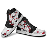 Japanese Koi Fish Tattoo J1 Sneakers Anime Shoes