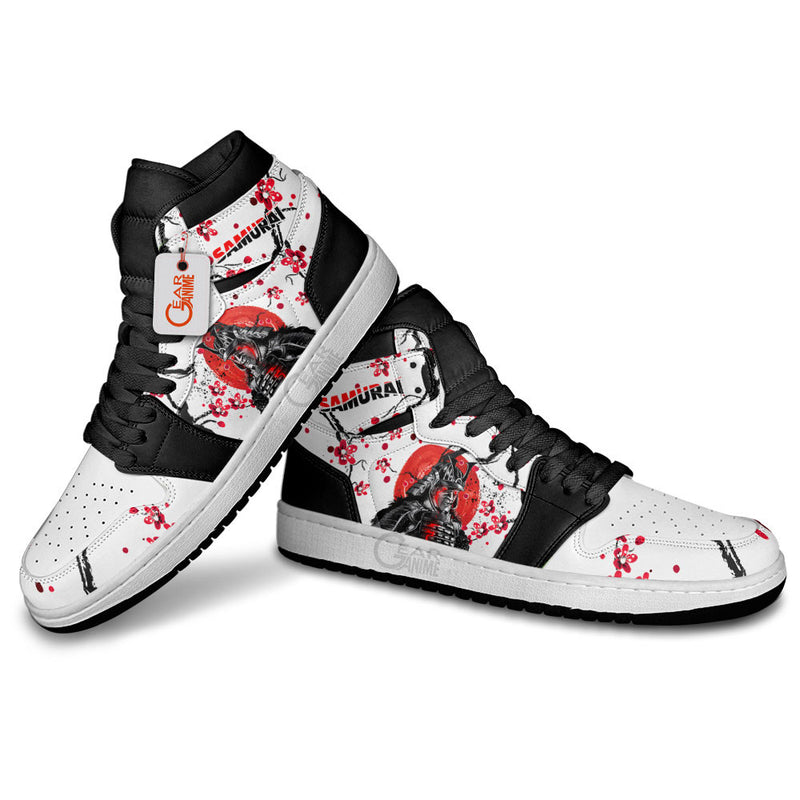 Japanese Samurai Sakura Blossom J1 Sneakers Anime Shoes