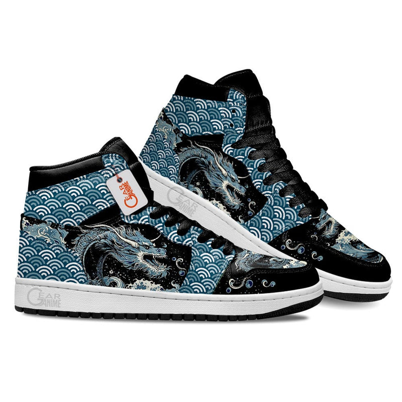 Japanese Blue Dragon J1 Sneakers Anime Shoes