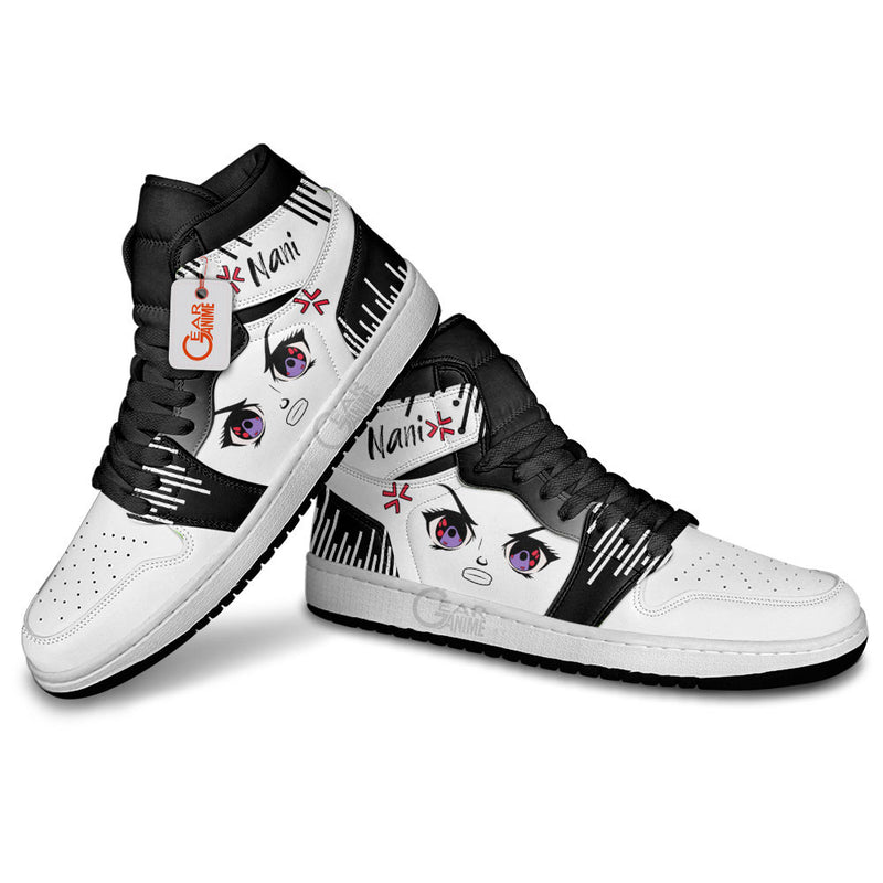 Nani Japanese Face J1 Sneakers Anime Shoes