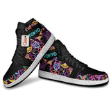 Japanese Tokyo Neon Signs J1 Sneakers Anime Shoes