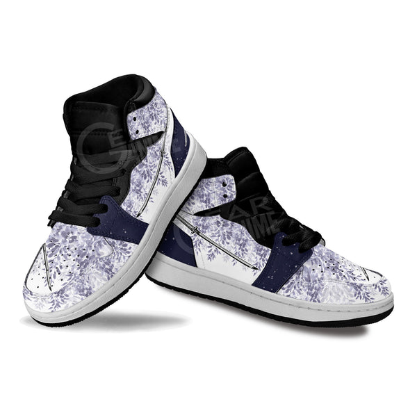 Japanese Wisteria Katana Kids Shoes Anime Kid Sneakers MV1906