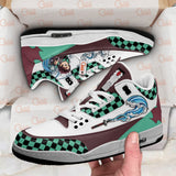 Tanjro Water Breathing J3 Sneakers Custom Anime