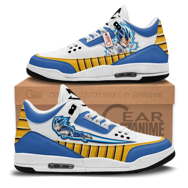 Vegeta J3 Sneakers Custom Anime