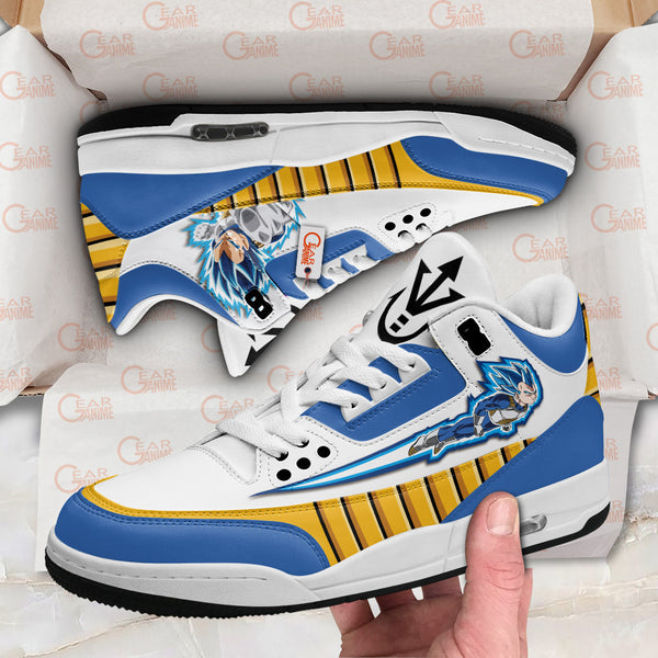 Vegeta J3 Sneakers Custom Anime