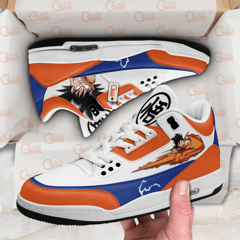 Goku Kid J3 Sneakers Custom Anime