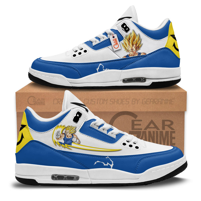 Majin Vegeta J3 Sneakers Custom Anime