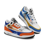 Goku and Vegeta J3 Sneakers Custom Anime