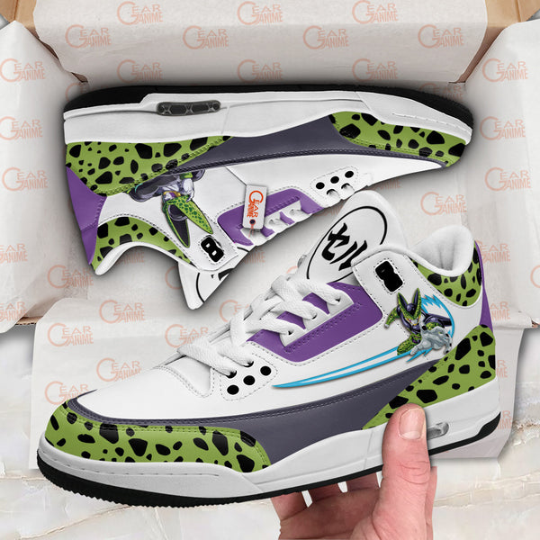 Perfect Cell J3 Sneakers Custom Anime