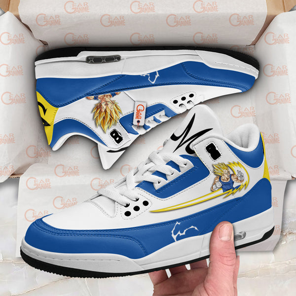 Majin Vegeta J3 Sneakers Custom Anime