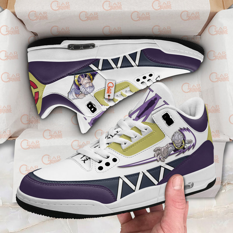 Zeno Zoldyck J3 Sneakers Custom Anime