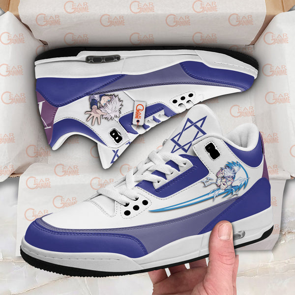 Killua Godspeed J3 Sneakers Custom Anime