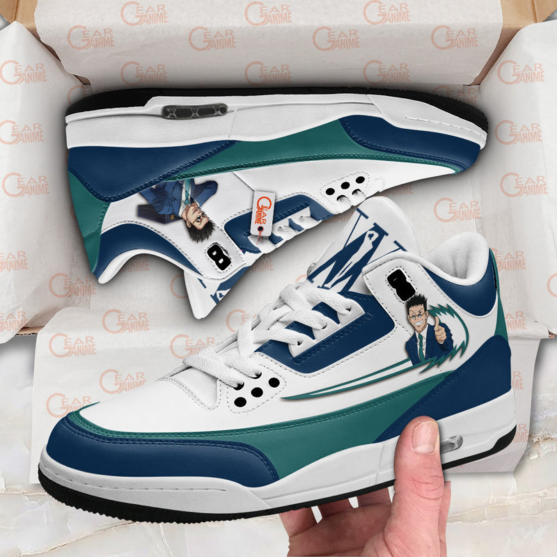 Leorio J3 Sneakers Custom Anime