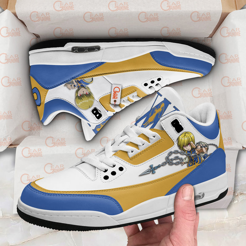 Kurapika J3 Sneakers Custom Anime