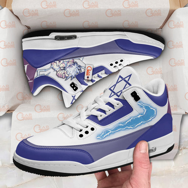 Killua J3 Sneakers Custom Anime