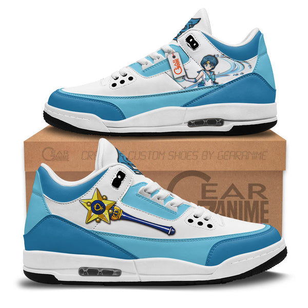 Sailor Mercury J3 Sneakers Custom Anime