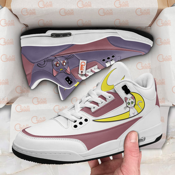 Luna and Artemis J3 Sneakers Custom Anime