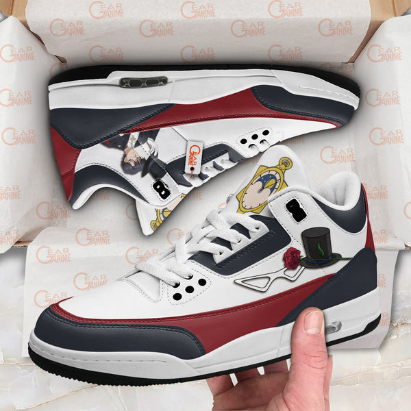 Tuxedo Mask J3 Sneakers Custom Anime