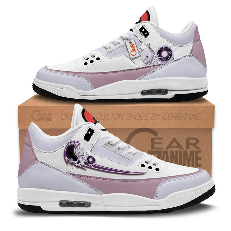 Mewtwo J3 Sneakers Custom Anime