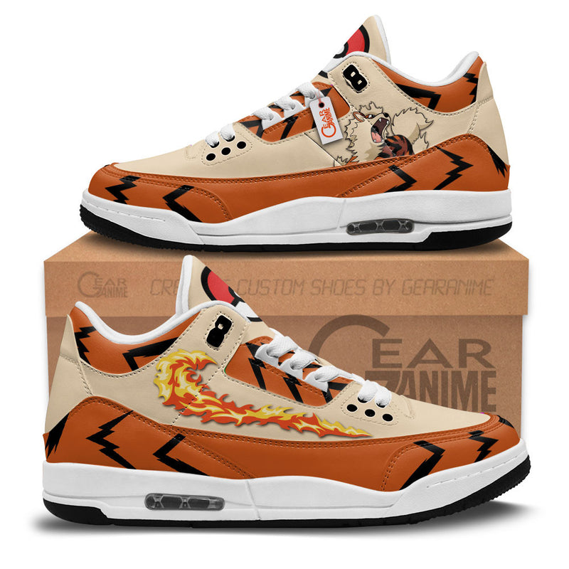 Arcanine J3 Sneakers Custom Anime