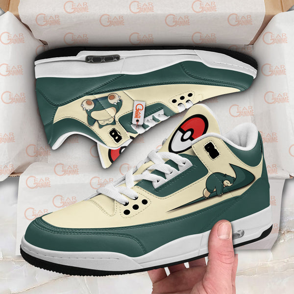 Snorlax J3 Sneakers Custom Anime