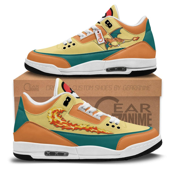 Charizard J3 Sneakers Custom Anime