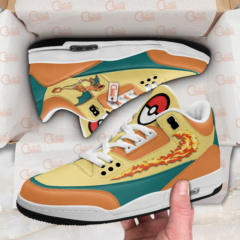 Charizard J3 Sneakers Custom Anime