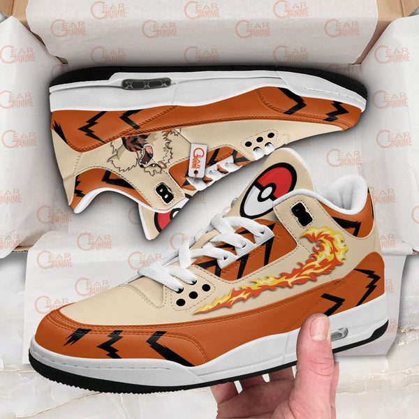 Arcanine J3 Sneakers Custom Anime