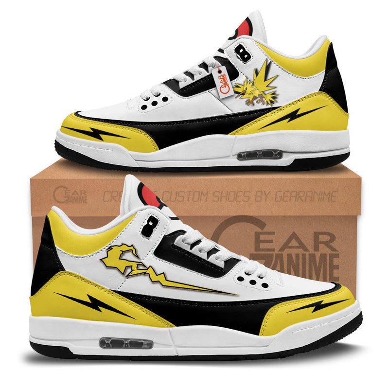 Zapdos J3 Sneakers Custom Anime