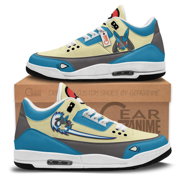 Lucario J3 Sneakers Custom Anime