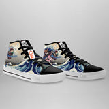 Slayer Kanagawa Great High Top Shoes Anime HA2906