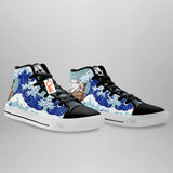 Red Force Kanagawa Great High Top Shoes Anime HA2906