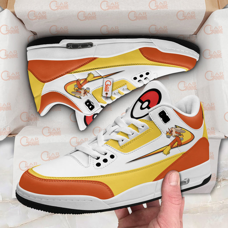 Blaziken J3 Sneakers Custom Anime