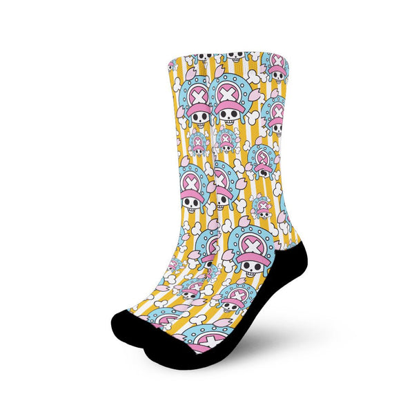 Tony Tony Chopper Socks Symbols Pattern Anime VA0507