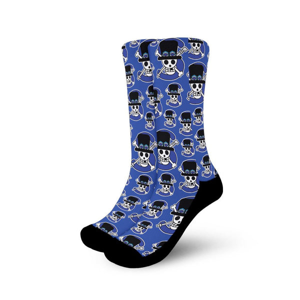 Sabo Socks Symbols Pattern Anime VA0507