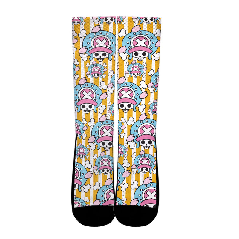 Tony Tony Chopper Socks Symbols Pattern Anime VA0507