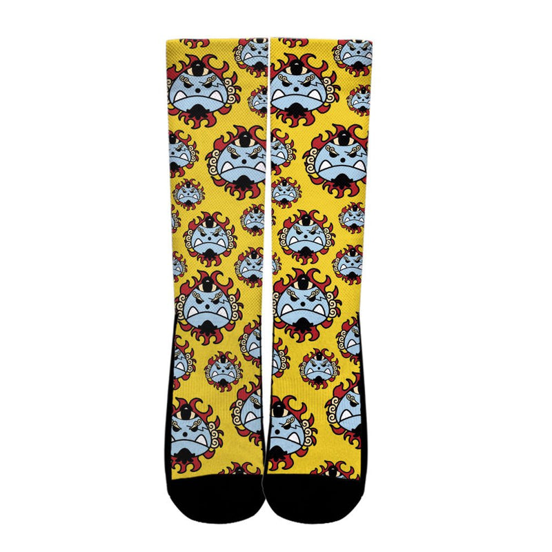 Jinbe Socks Symbols Pattern Anime VA0507