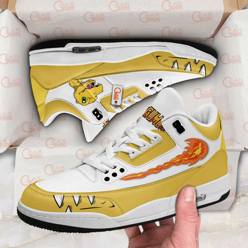 Agumon J3 Sneakers Custom Anime