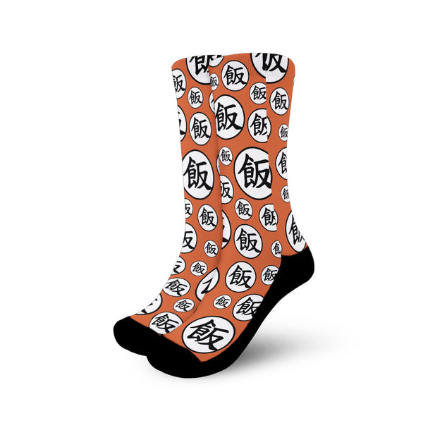 Gohan Socks Symbols Pattern Anime VA0507