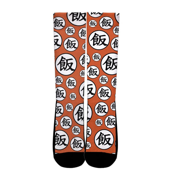 Gohan Socks Symbols Pattern Anime VA0507