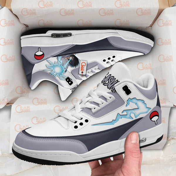 Sasuke Uchiha J3 Sneakers Custom Anime