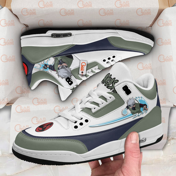 Kakashi Hatake J3 Sneakers Custom Anime