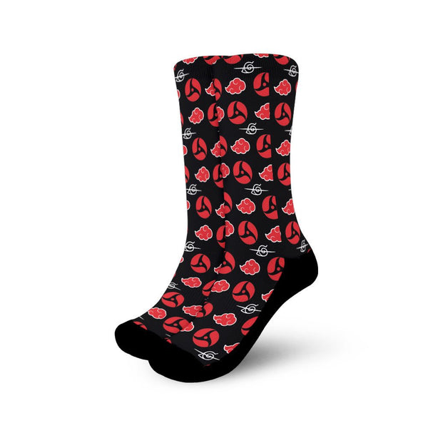 Itachi Uchiha Socks Symbols Pattern Anime VA0507