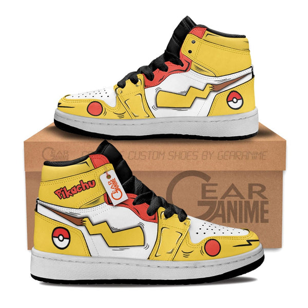 Pikachu Kids Shoes Personalized