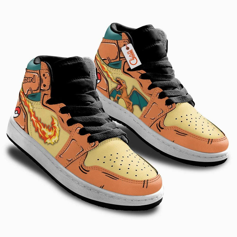 Charizard Kid Sneakers Personalized Name