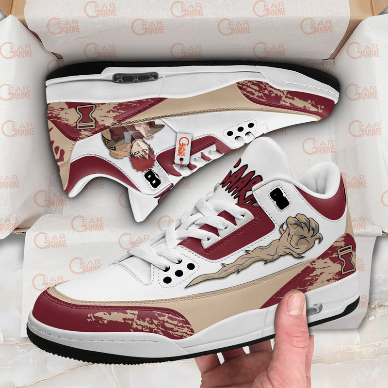 Gaara J3 Sneakers Custom Anime