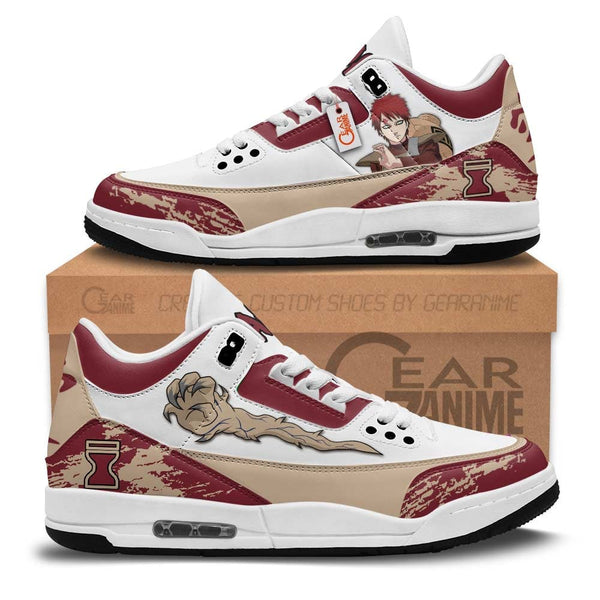 Gaara J3 Sneakers Custom Anime