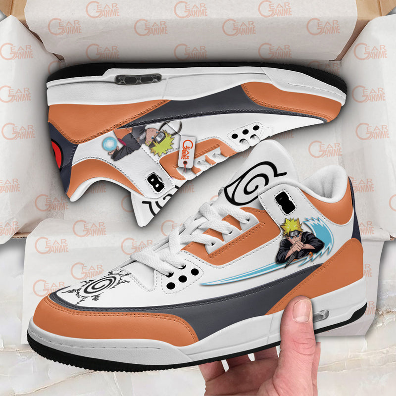 Uzumaki J3 Sneakers Custom Anime